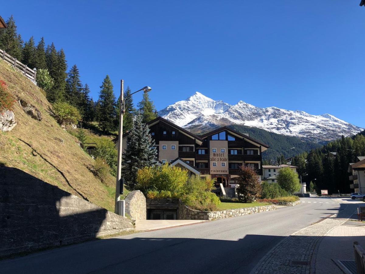 Hotel Alle Tre Baite 산타카테리나발루프바 외부 사진